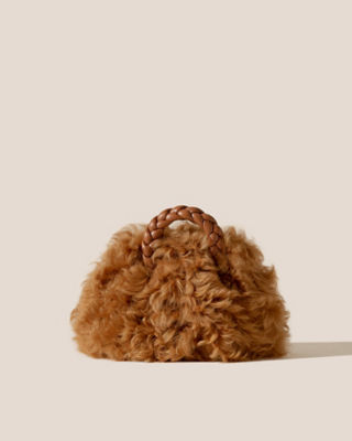 ＜HEREU (Women)＞ハンドバック　Ｂｏｍｂｏｎ　Ｌｏｎｇ　Ｈａｉｒ　Ｓｈｅａｒｌｉｎｇ